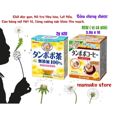 Trà túi lọc bồ công anh Yamamoto Kampo,cân bằng nội tiết tố, bà bầu dùng được, lợi tiểu, khỏe dat 2026, 2027