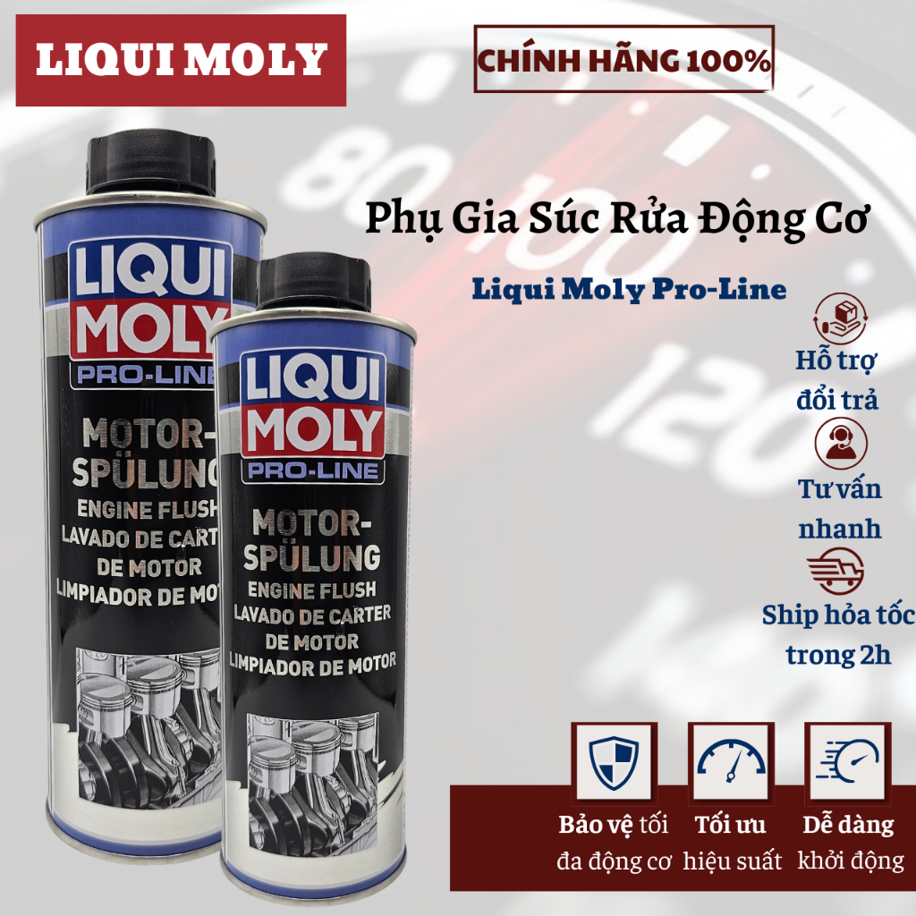 LIQUI MOLY (2427) PRO-LINE ENGINE FLUSH - 500ML - MADE IN GERMANY - Foto 6