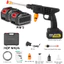 Máy Rửa Xe Ô Tô, Xe Máy Gia Đình Cầm Tay Lõi Đồng Chạy Pin199V 45000mAH Công Suất 600w Cực Khỏe Rửa Xe, Rửa Nhà