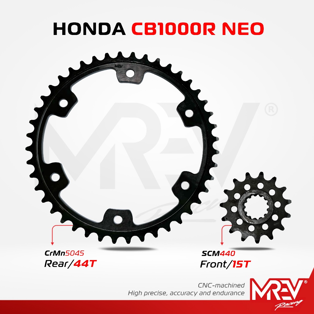 NHÔNG DĨA THÉP HONDA NEO/CB1000R(2018-2020) MREV RACING | Shopee Việt Nam
