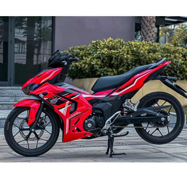 Tem rời WINNER X V3 cao cấp chất liệu in 3 lớp chống nước không phai màu thích hợp nền đỏ.