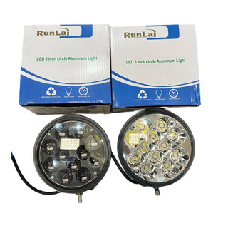 Đèn trợ sáng Runlai, đèn led Runlai 12 mắt tròn ánh sáng trắng. (Giá 1 chiếc)