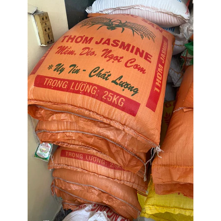 Gạo thơm jasmine dẻo mềm túi 10kg