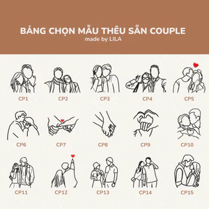 Thêu thêm hình có sẵn