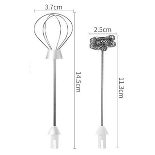 Máy đánh bọt cafe, Whisk đánh trứng mini cầm tay sạc 3 tốc độ sử dụng pin sạc