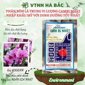 Phân Bón Lá Trung Vi Lượng Cambi Nhật (40gram), nhập khẩu Mỹ với dinh dưỡng tốt nhất