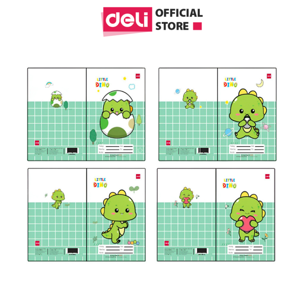 [COMBO 10 79K]Combo 10 Vở Ô Ly Deli Tập Vở 4 5 Ô Ly Vở Học Sinh 48 80 Trang Nhiều Mẫu Mã Phù Hợp Học Sinh Tiểu Học
