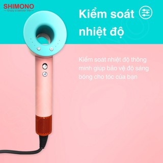 Máy sấy tóc ion âm Shimono SM-HD05 (5 đầu sấy và tạo kiểu) - Hàng chính hãng, bảo hành 12 tháng