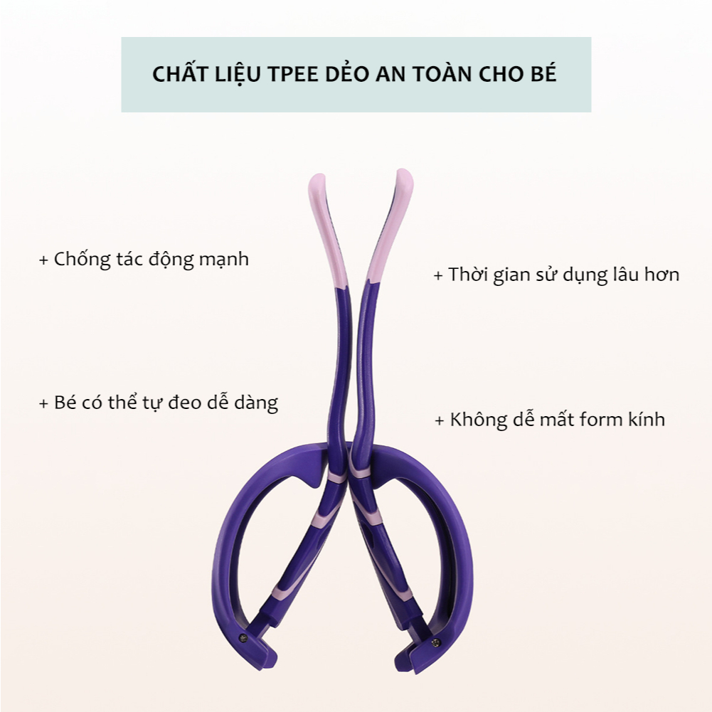 Ảnh Kính Mát Cho Bé Từ 4-12 Tuổi AORON Gọng Dẻo Chống Tia Cực Tím Đi Biển Đi Chơi Chống Nắng Bảo Vệ Mắt Bé Trai Bé Gái AK165 4