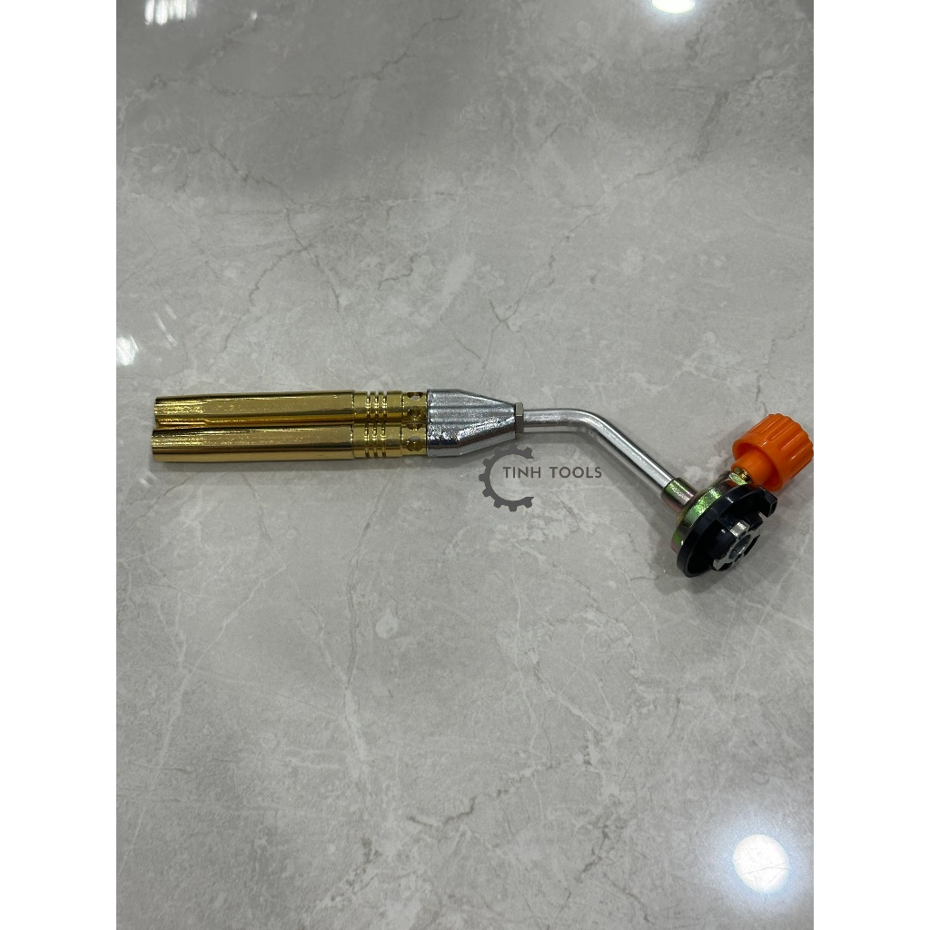 Khò Ga, Đèn Khò gas Twin Brazing No.KT-2108, Đèn Khò Hàn Đôi 2 Ống Đồng Tiện Dụng