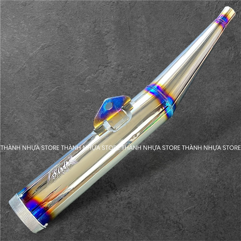 Pô KingRag cho Wave Sirius móc ấm xiken cổ inox