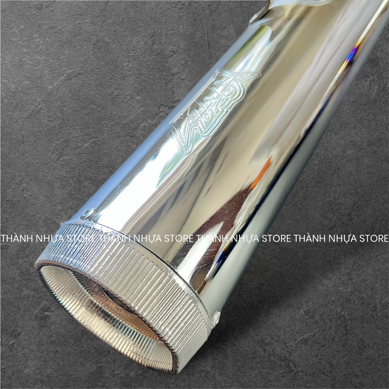 Pô KingRag cho Wave Sirius móc ấm xiken cổ inox