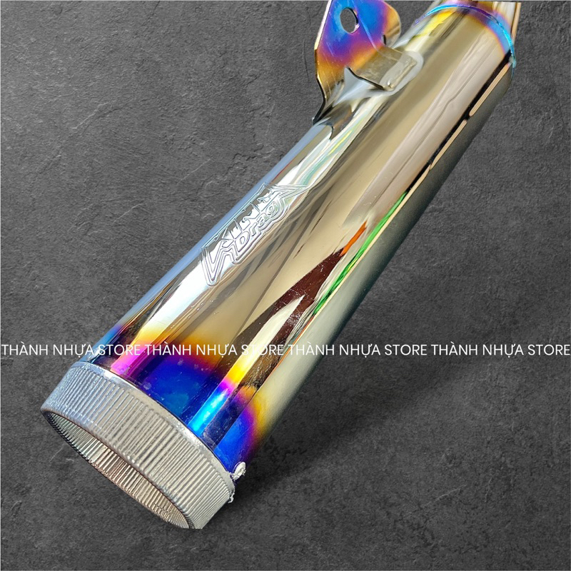 Pô KingRag cho Wave Sirius móc ấm xiken cổ inox