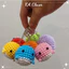 Cá voi Bằng Len Handmade Làm Móc Khóa, Đồ Trang Trí