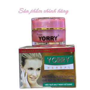 Kem YORRY dưỡng trắng giúp tái tạo da giảm nhăn da ngừa lão hóa 10gram