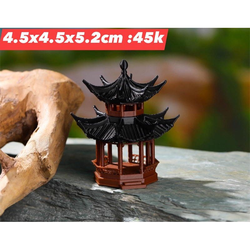 Mô hình chòi nâu tiểu cảnh,terrarium,bán cạn