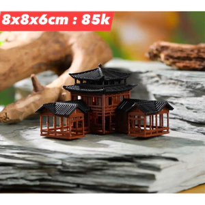 Mô hình nhà in 3D làm tiểu cảnh,trang tri,terrarium