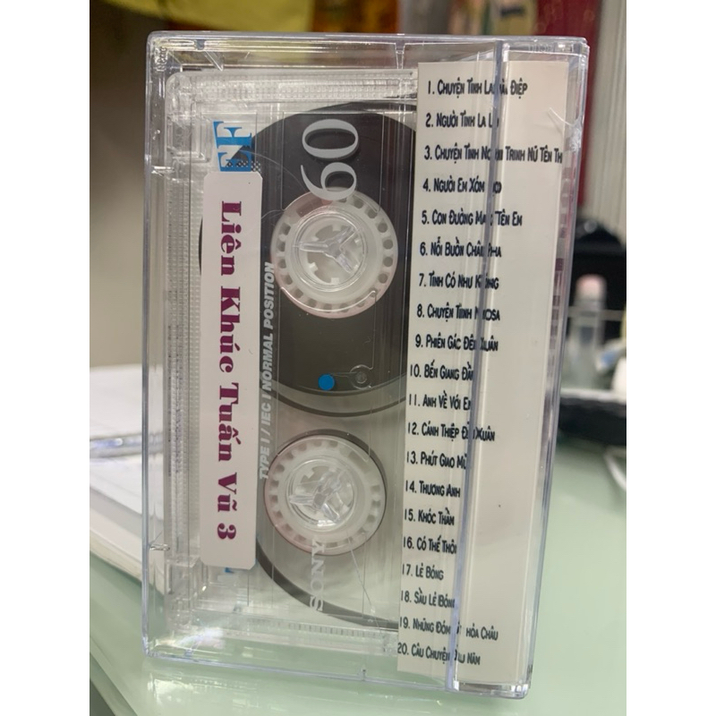 Băng Cassette Liên Khúc Tuấn Vũ 3