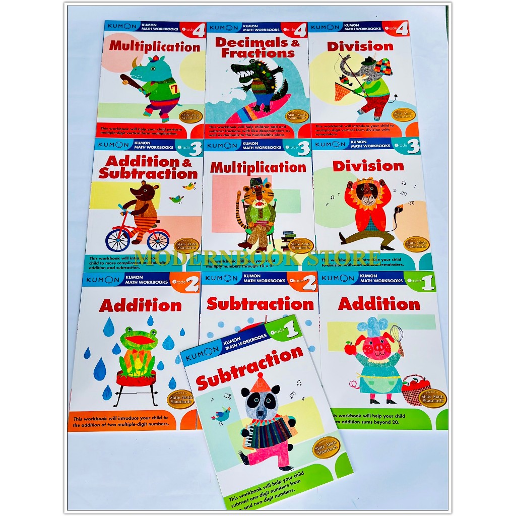 Kumon Toán ( trọn bộ 10q nhập ) | Shopee Việt Nam