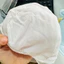 Mũ nón cho bé sơ sinh có khăn voan che mặt chống dịch chống bụi đi tiêm phòng an toàn lưới