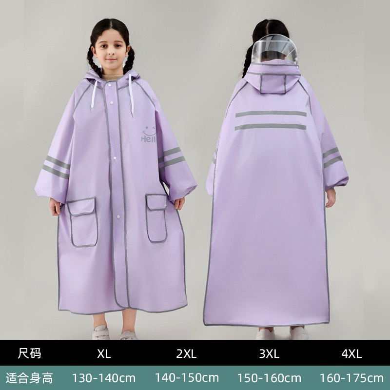áo mưa cho bé lớn