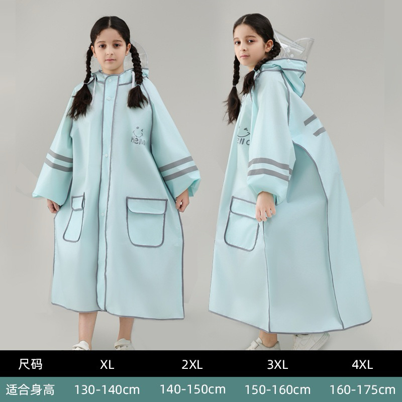 áo mưa cho bé lớn