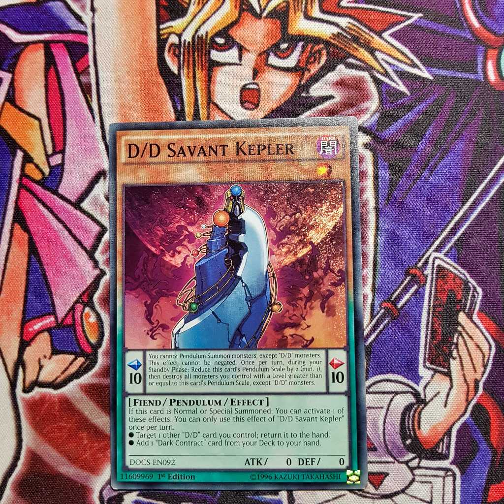 3D Yu-Gi-Oh Card: D/D Savant Copernicus. 2D spherical constructions in