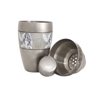 Bình lắc shaker inox304, Bộ bình lắc cocktail Mirror Chaplin, Bình lắc thiên thần 500ml 700ml