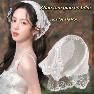 Khăn đội đầu khăn turban khăn tam giác đi biển tiện dụng khăn Bandana