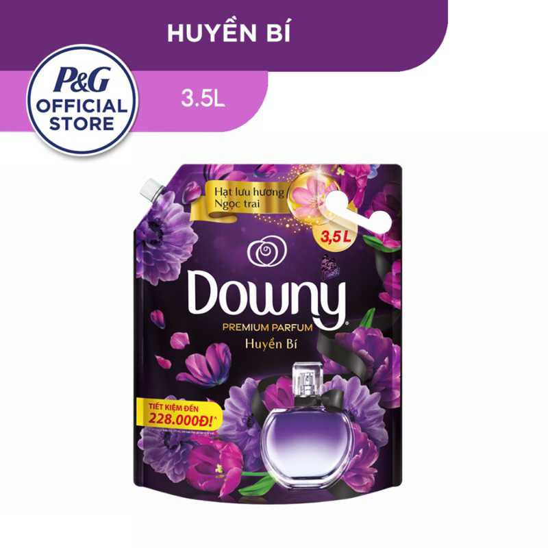 Nước Xả Vải DOWNY Hương Nước Hoa Cao Cấp Túi 3L ,3.5L Hương Đam Mê/ Huyền Bí/ Nắng Mai
