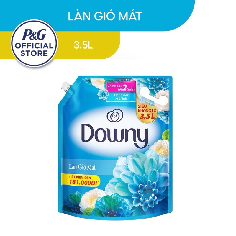Nước Xả Vải DOWNY Hương Nước Hoa Cao Cấp Túi 3L ,3.5L Hương Đam Mê/ Huyền Bí/ Nắng Mai