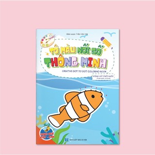 Sách - Combo 8 Tập Tô Màu Nối Số Thông Minh