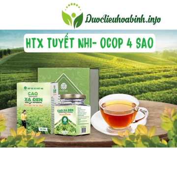 Cao Xạ Đen Hoà Bình ( HTX Tuyết Nhi- Chứng nhận OCOP 4 Sao, thành phần tổng hợp Mát Gan- Giải Độc- Khắc Tinh Ung Thư)