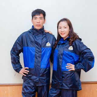 Hộp Áo Mưa Bộ Người Lớn 2 Lớp Cao Cấp Chống Thấm Chống Lạnh giữ nhiệt, vải dù siêu chống thấm[tặng kèm hộp 10 khẩu trang