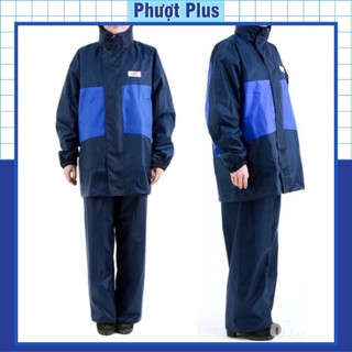 Hộp Áo Mưa Bộ Người Lớn 2 Lớp Cao Cấp Chống Thấm Chống Lạnh giữ nhiệt, vải dù siêu chống thấm[tặng kèm hộp 10 khẩu trang
