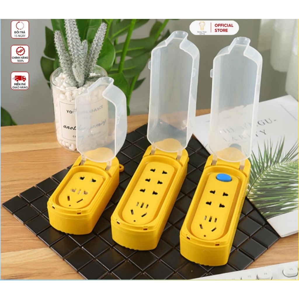 Ảnh Ổ Cắm Điện Không Dây Energy Green Lighting SDT-633 , SDT-634 , SDT-635 Chống Nước - An Toàn Tiện Lợi 1