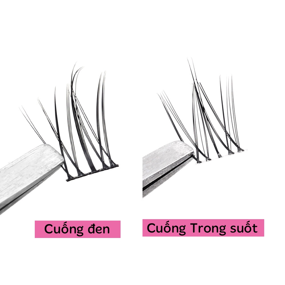 Lông Mi Giả, Mi Giả, Mi Giả Tách Sợi, Mi Giả Tự Nhiên, Mi Giả 120 cụm SHANG PIN 11mm-12mm tự nhiên chuyên nghiệp