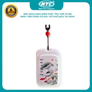 Loa bluetooth niệm phật nghe kinh MINH TÂM SY850 có sẵn 20 bài / có khe thẻ nhớ / cổng tai nghe 3.5mm / nghe liên tục 6h