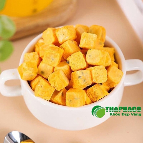 Chanh leo sấy thăng hoa nguyên chất loại  1kg - Hàng công ty chất lượng cao - viên chanh leo sấy thăng hoa