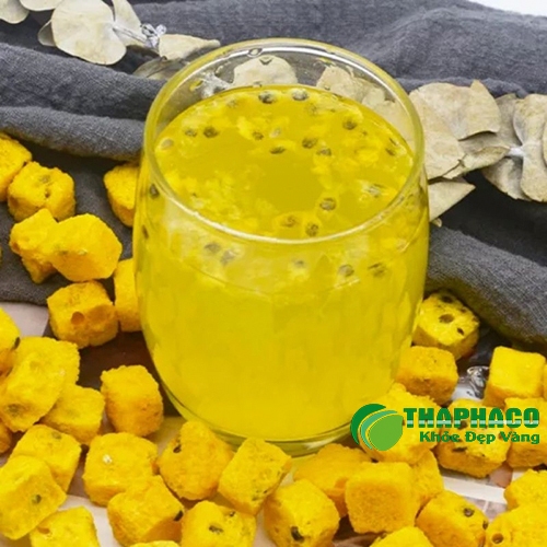 Chanh leo sấy thăng hoa nguyên chất loại  1kg - Hàng công ty chất lượng cao - viên chanh leo sấy thăng hoa