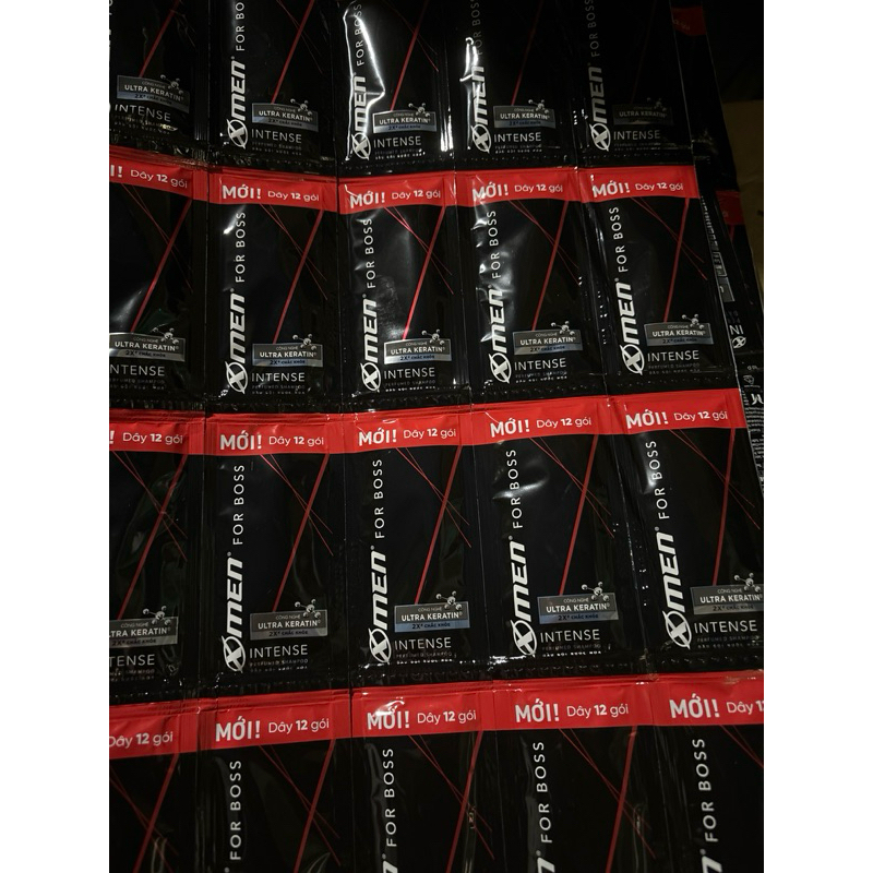 Dây dầu gội 16 gói / 12gói X men for boss 5g dây x-men for bởi xen