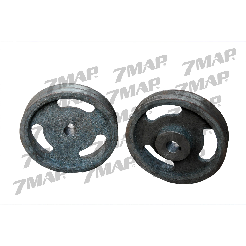 Ròng Rọc Dẫn Động Puly Buly Pulley Gang 250 x 2 Rãnh B Hàng Dày ...