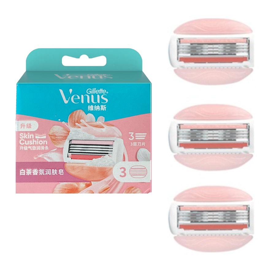 Đầu lưỡi rời thay thế dao cạo cho nữ có đầu bơ gillette venus comfortglide white tea venus