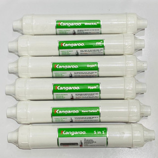 [Trọn Bộ] 6 Lõi Lọc Nước Kangaroo Hydrogen 5678910 dành cho máy Kangaroo 10A4, 10A13, 10A12, 100HA, 10G5 .. (kèm co cút)