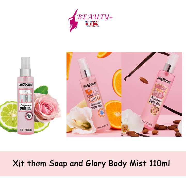Soap And Glory Original Pink Body Spray Xịt Thơm Soap And Glory
