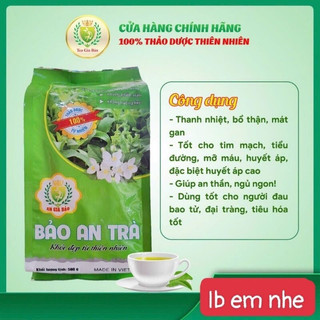 COMBO 2 Bảo An Trà gói (500gr )- an thần ngủ ngon, giảm cân hạ mỡ máu, thanh nhiệt