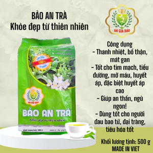 Bảo An Trà 500g - trà Bảo An- Trà ngủ Ngon hỗ trợ an trần dễ ngủ, giải đọc mát gan