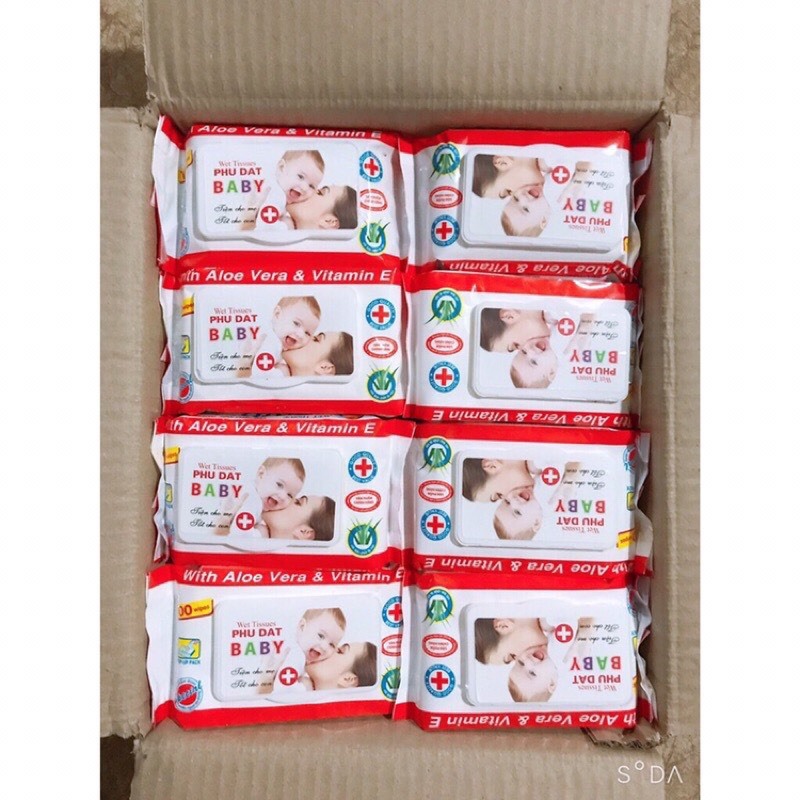 COMBO 5 GÓI KHĂN ƯỚT  BABY