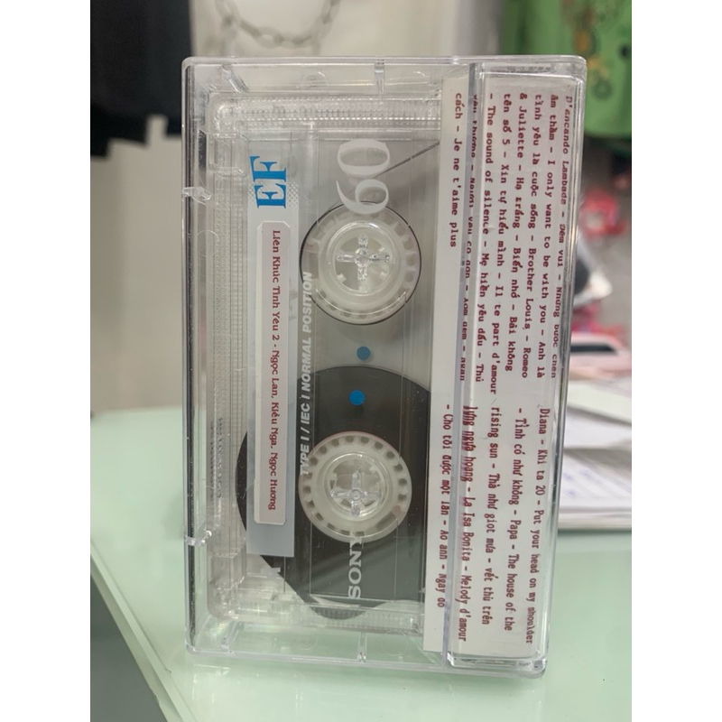 Băng Cassette Liên Khúc Tình Yêu 2 - Ngọc Lan, Kiều Nga, Ngọc Hương