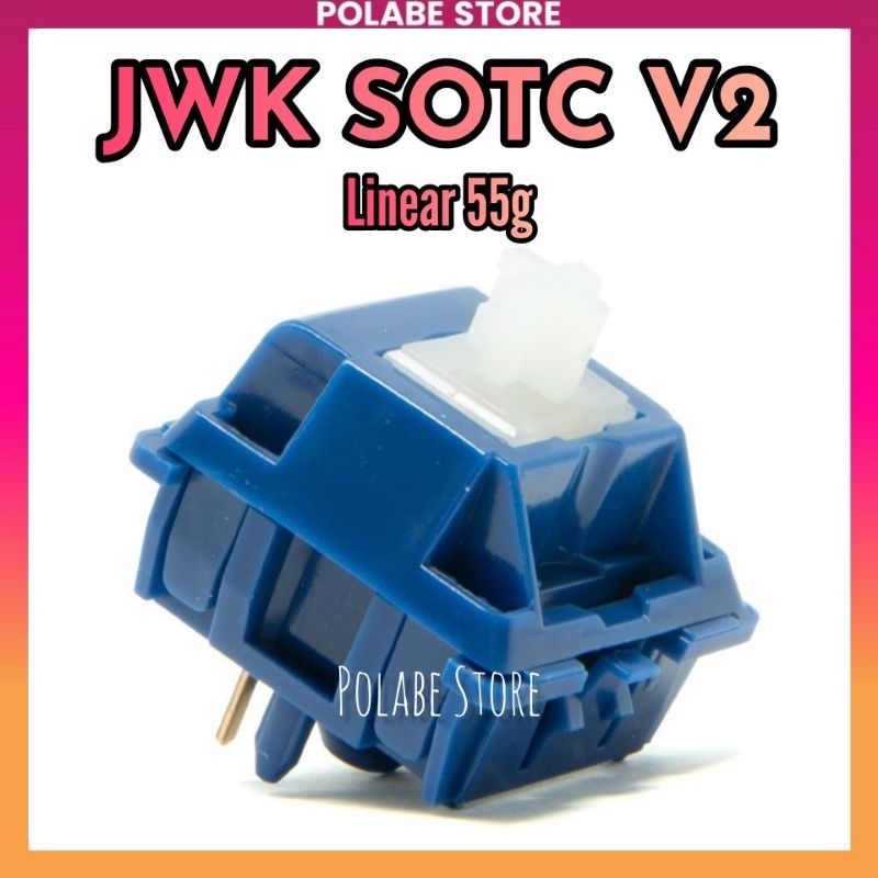 Công Tắc Bàn Phím Cơ JWK SOTC V2 switch by Createkeebs Polabe Store Shopee Việt Nam